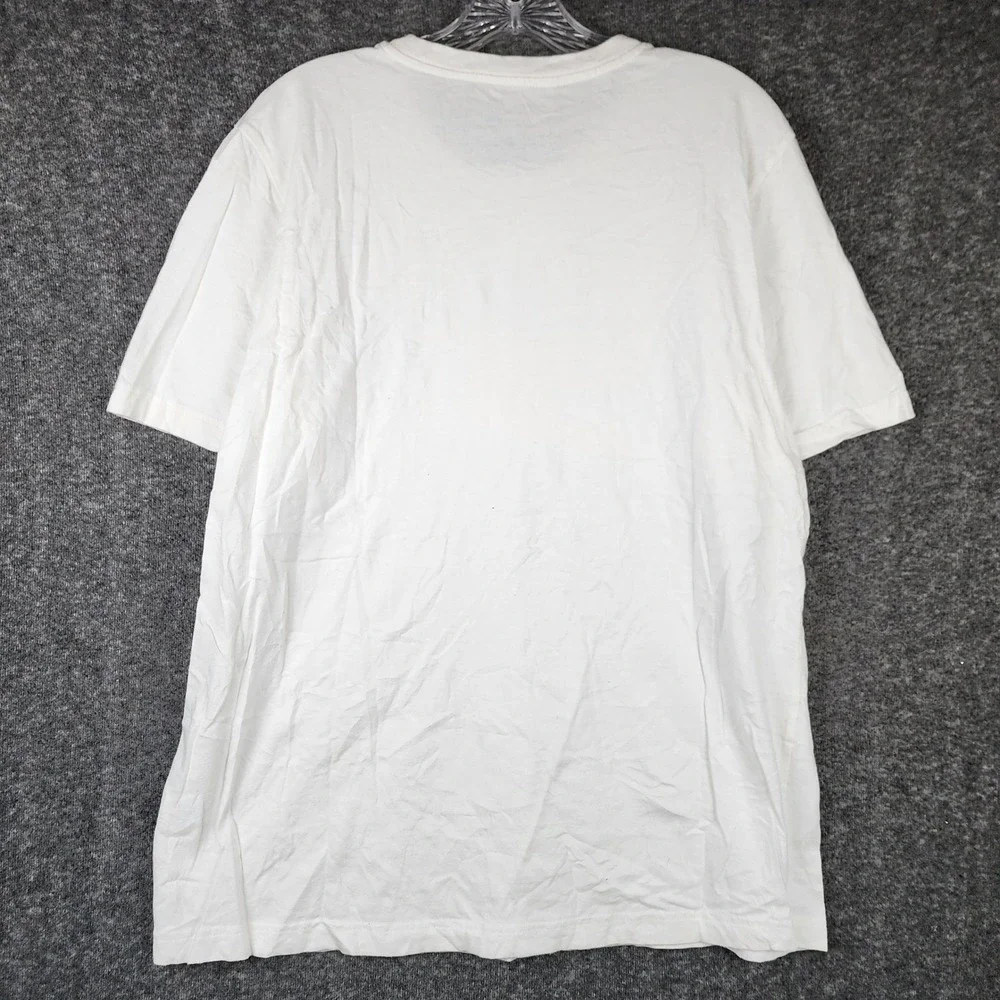 Adidas T-Shirt Mens L Peachtree Road Race White 2023 Running ATACAGIL EUC